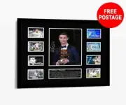 2018 CRISTIANO RONALDO 5xBALLON D'OR SIGNED LIMITED EDITION FRAMED MEMORABILIA