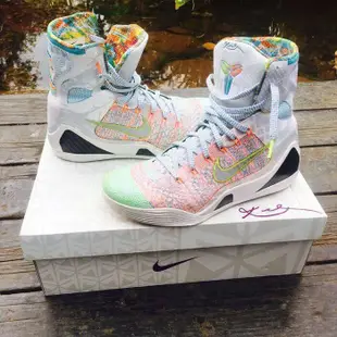 韓國代購Kobe 9 Elite What The Kobe鴛鴦 科比9 莫蘭特上腳 男子高筒實戰籃球鞋