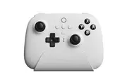 8BitDo Ultimate Bluetooth 2.4G Wireless Controller And Charging Dock White