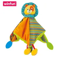 在飛比找蝦皮商城優惠-【winfun】 斑馬/獅子 手偶安撫巾｜安撫玩具 哄娃神器