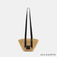 在飛比找momo購物網優惠-【ALLSAINTS】CELAYNE 編織迷你側背包手提包藤