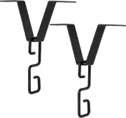 Pndeyo 2 Sets Rain Chain Clip Gutters Adapter, V Type Rain Chimes Connector H...