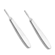 2 Scalpel Handle #8 For Large blades #60 & #70 Operating Surgical Surgery Tools