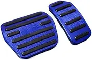 SCNCADEEMT Fit For Nissan Fit For Serena C26 Note Aluminum Alloy Brake Accelerator Pedal Without Punching pedal(Serena c26 C)