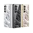 For Samsung Galaxy Z Fold6 Phone Case Electroplated Bezel Protective Housing