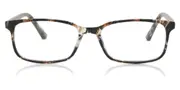 Rectangle Full Rim TR90 Men's Glasses Online Tortoiseshell Size 52 - Lenses Included - Private Health Rebate - Blue Light Block - SmartBuy Collection