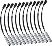 Vaguelly 12pcs Spark Plug Wire Auto Car Ignition Wire Silicone Ignition Plug Wire Car Supplies Ignition Wire for Car Cars Cars Spark Plug Wire for Car The Cars Spark Plugs Rubber Cable