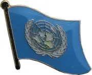 Wholesale Pack of 50 United Nations Country Flag Bike Hat Cap lapel Pin