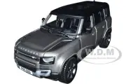 2022 LAND ROVER DEFENDER 110 DARK SILVER 1/24 DIECAST MODEL CAR BY BBURAGO 21101