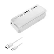 Mini Bag Sealer, USB Charger Potato Chip Bags Heat Sealer Capper, Reseals3618