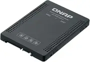 QNAP Dual M.2 SATA SSD to 2.5” SATA RAID Adapter Converter - 2 x M.2 2280 SSD to 3.5” SATA Adapter with RAID Support for PC and NAS. (QDA-A2MAR)
