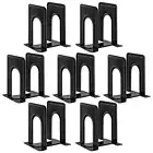 Book Ends, Book Ends Metal Bookends for Shelves,14 Pcs Book End to Hold Books...