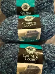 Loops & Threads Country Loom Yarn Super Bulky Rich Blues (3)