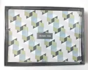 Thank You Note Card Envelope Geometrique Collection by Fringe Studio