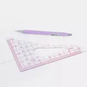1/4 Scale Ruler Craft DIY Sewing Tools Acrylic Ruler Triangle Ruler Patchwork