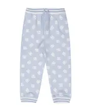 Dolce Gabbana Kids All-Over Printed Drawstring Pants 2430M White