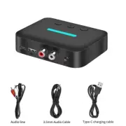 Bluetooth 5.3 Audio Receiver Adapter for Wireless Stereo Music Playback