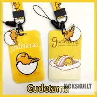 在飛比找蝦皮購物優惠-可愛的日本 Gudetama Slip-ons 卡包,帶 e