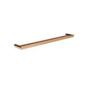 MEIR Curvae Single Towel Rail - 600mm - PVD Lustre Bronze