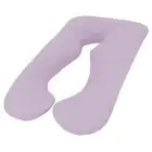 Maternity Nursing Body Pillow with Pillowcase Lilac Color Comfort Sleep Support