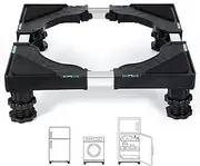 Emapoy 4 Pack Mini Fridge Stand Universal Stand Base, Adjustable Refrigerator Stand with 4 Strong Feet Washing Machine Pedestal, Multi-Functional Base for Dryer