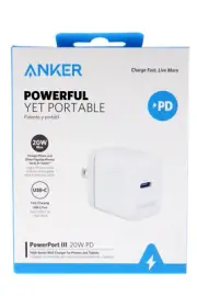 Anker PowerPort III 20W PD Wall Charger - White