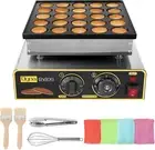 Mini Pancake Maker 25PCS Mini Dutch Pancake Maker 950W Mini Pancakes Maker Machi