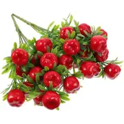 2 Pcs Fruits Garden Tree Decoration Artificial Branch Man