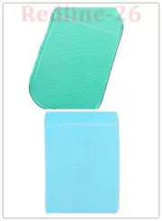 Anti-Slip Car Dashboard Sticky Pad Phone Holder NonSlip Mat- Green+Blue set