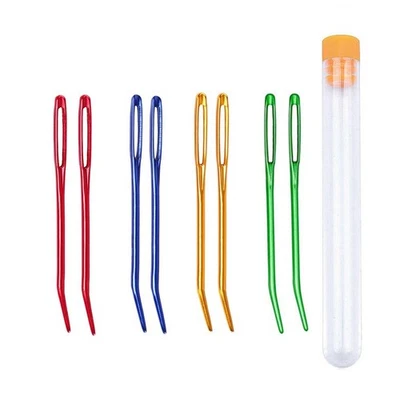 8PCS Yarn Needle,Weaving Needle Tapestry Needle Bent Needles for Crochet 2903