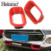 Front Bumper Grille Air Inlet Cover Stickers For Cooper R60 Countryman Red (for: Mini)
