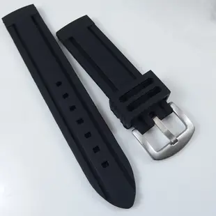 【錶帶家】代用沛納海 Panerai sevenfriday 矽膠錶帶大尺寸 大錶扣款式 26mm 28mm