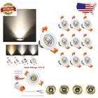Energy-Efficient 3W LED Recessed Lights - Dimmable Downlight for Home Office