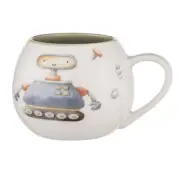Ashdene Robots Kids/Child Mini Hug Mug 200ml Water/Juice Drinking Cup w/ Handle
