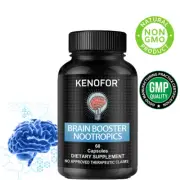 Nootropic Brain Booster - Improve Memory, Clarity & Focus Supplements Organic