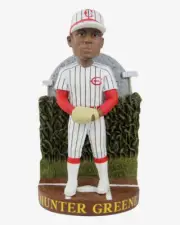 Hunter Greene Cincinnati Reds 2022 Dyersville Cornfield Bobblehead MLB Baseball