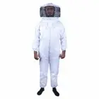 Beekeeping Bee Full Suit Standard Cotton With Round Head Veil S Bee Protection