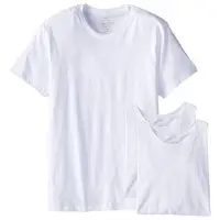 在飛比找momo購物網優惠-【Calvin Klein】男時尚白色圓領短袖內衣3件組-網