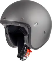 Premier Le Petit U 17, open face helmet , color: Matt-Grey , size: M