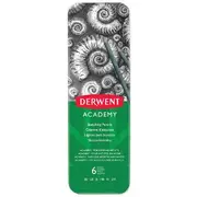 Derwent Academy Sketching Pencils 6 Pack