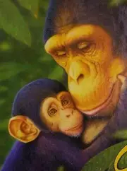Jigsaw puzzle Animal Wild Mother Chimp & Child 1000 piece NEW