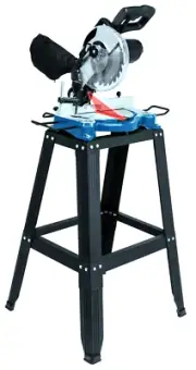 Free Work Stand + Compound Mitre Saw Drop Saw 8¼" 210mm Laser Guide Angle