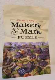 New Unopened Maker's Mark Genuine Puzzle - New, Sealed