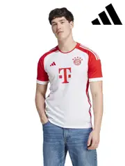 adidas White FC Bayern 23/24 Home Jersey (D28851) | $139