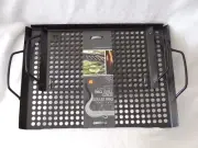 Brand New Grillware BBQ Grids Nonstick Coating By Outset (14''x11'') (7''x11'')