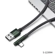 USB-C Type C Mobile Charger Cable Joyroom Samsung Huawei Google Fast Charging Black Green