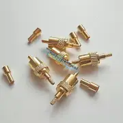 5PCs RCA male plug crimp For RG174 RG316 LMR100 cable Coaxial RF Connector