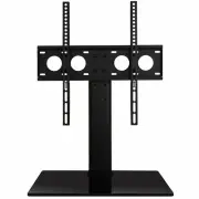 WALI TABLETOP TV STAND BLACK GLASS BASE ✪NEW✪ 32-47 In LCD LED MONITOR TVDVD-01