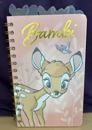 NEW Disney Bambi & Thumper Spiral Tab Journal Notebook- CUTE!