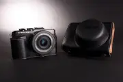 Genuine real Leather Full Camera Case bag Cover for Olympus EPL7 E-PL7 Black